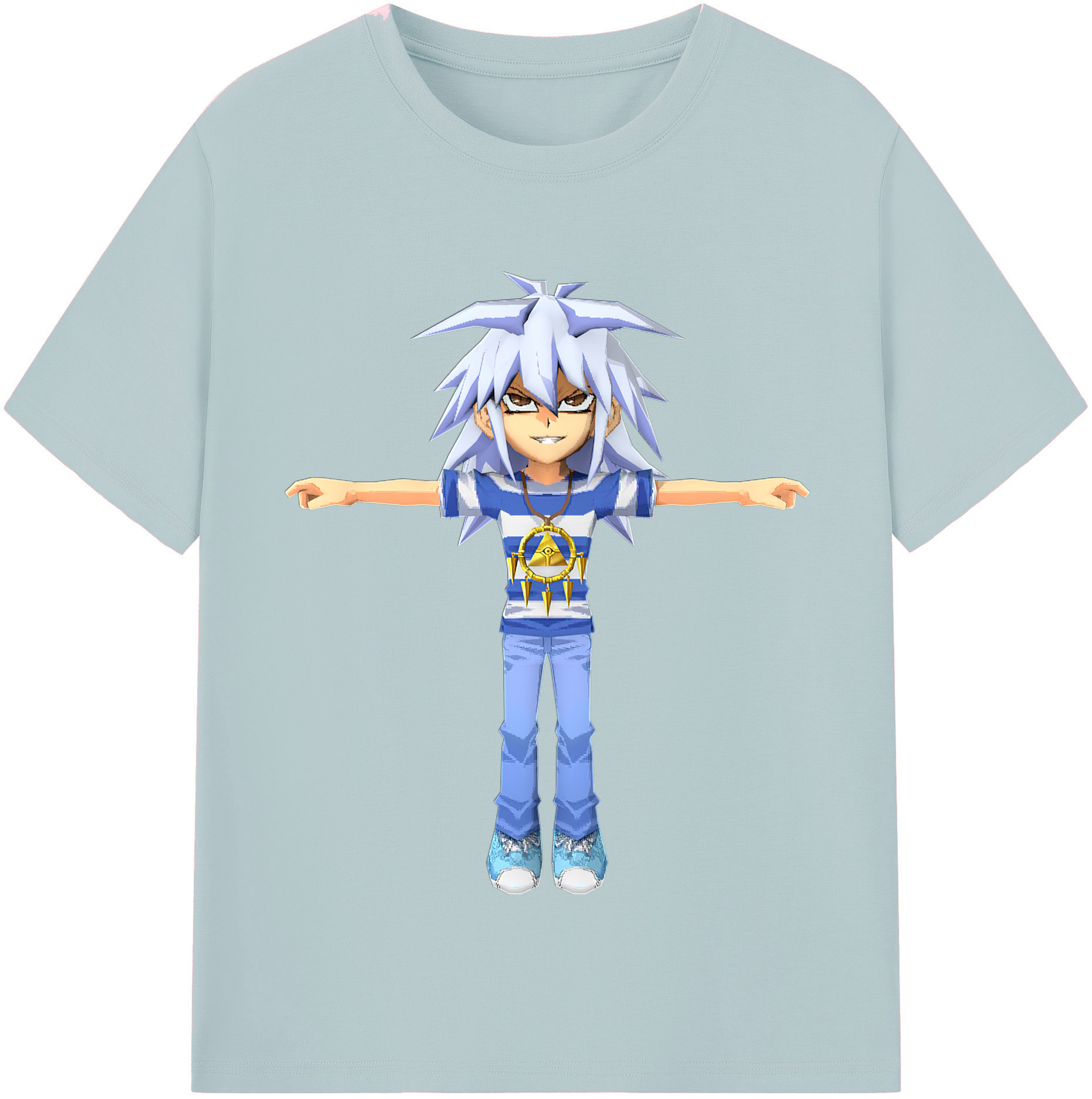 （画像用） 遊☆戯☆王 Yu-Gi-Oh! 綿100％半袖Tシャツ（フロントプリント）